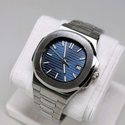 Reloj Azul 40mm Automático NH35 Cristal Zafiro - ¡6 Meses de Garantía! - Imagen 1 de 4