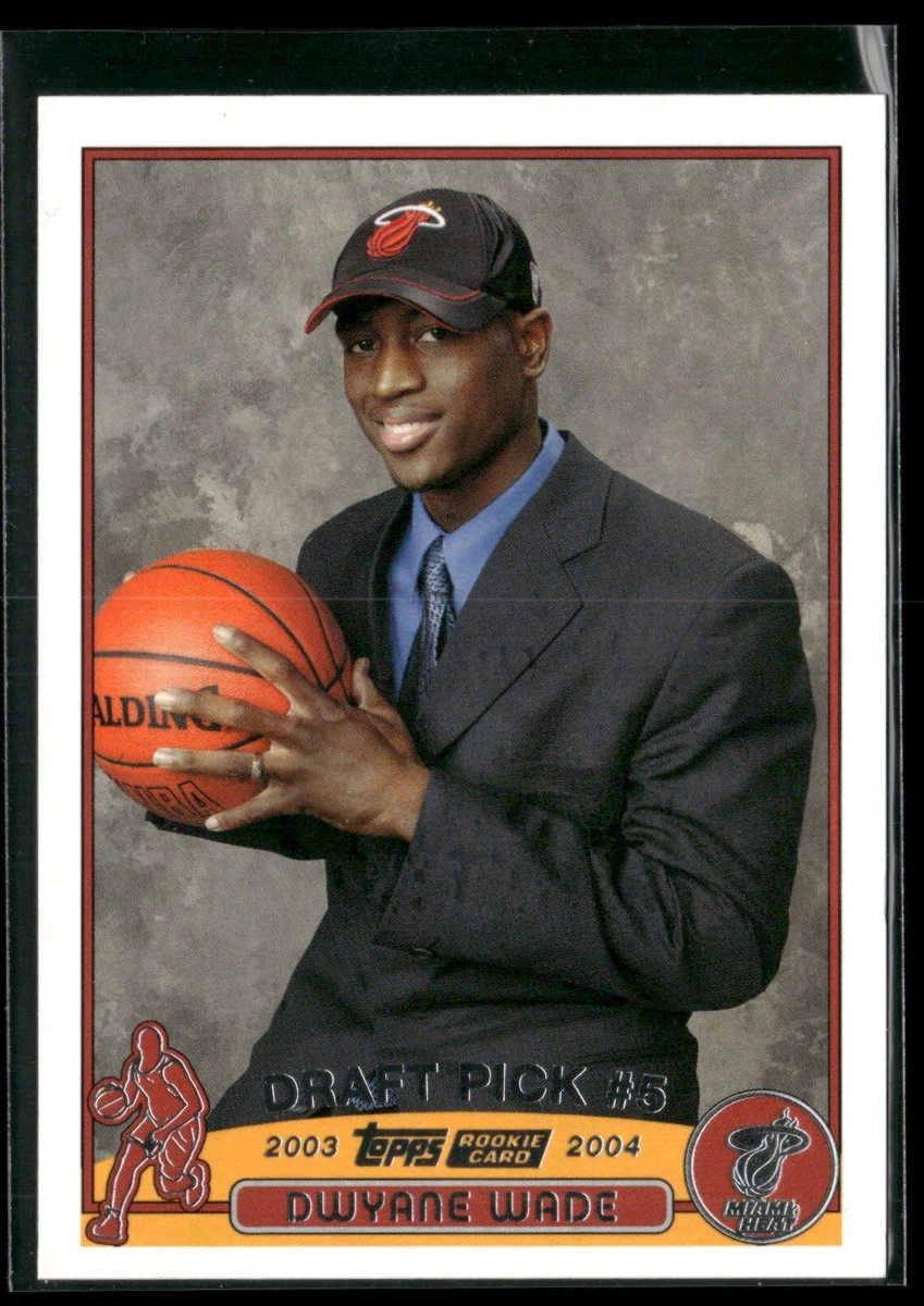 Toppws Dwyane Wade Rookie Basketball Trading Cards & Accessories