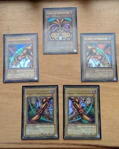 Exodia - Complete Set - 5 Pieces Yu-Gi-Oh! LOB ULTRA RARE | Plus Lego Stand! - Picture 1 of 23