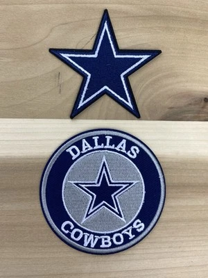 DALLAS COWBOYS HIERRO BORDADO EN PARCHES 3” X 3” ENVÍO GRATUITO Foto 1 de 3