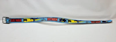 CINTURÓN BATMAN NIÑOS, CUERO ADHERIDO, TALLA 20-22, CERTIFICADO BATMAN, POR LEE (A7 Foto 1 de 4