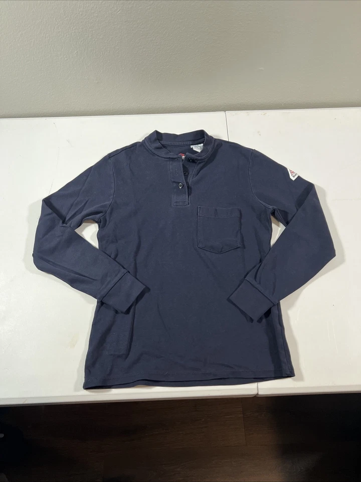 Camisa Henley para mujer Bulwark FR manga larga resistente al fuego talla XS Foto 1 de 4