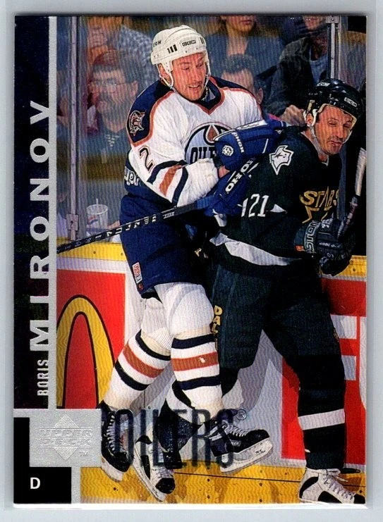 1997-98 Upper Deck Series 2 #276 Boris Mironov Edmonton Oilers - Image 1 of 2