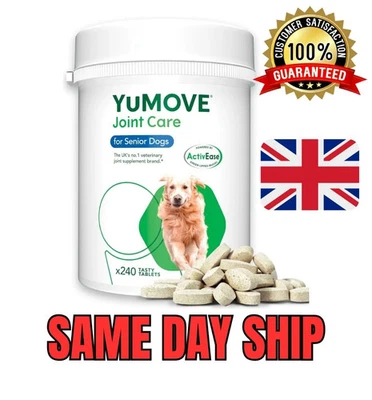 Lintbells YuMOVE senior Dog Joint Supplement for Stiff Older Dogs - 240 Tablets