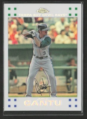 Refratores brancos 2007 Topps Chrome #168 Jorge Cantu /660 #/660 - Imagem 1 de 2