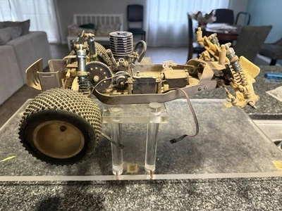 Rare Vintage Traxxas Nitro Hawk .15  Chassis Project!! - Image 1 of 4