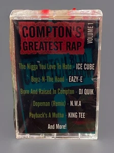 New Compton's Greatest Rap Volume 1 Cassette 1993 Priority Records - Picture 1 of 10