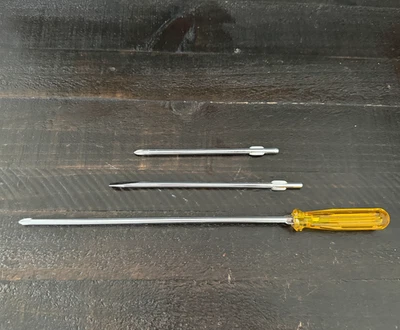 NOS Porsche 911 930 928 Screwdriver Set Yellow Tool Kit Original OEM - Image 1 of 4