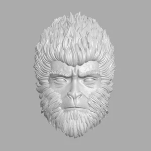 Sun Wukong Black Myth Monkey King custom head for Marvel Legends & other figures - Picture 1 of 1