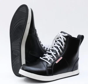 Motorradschuhe Kurzstiefel Motorradstiefel Riding atmungsaktiv Leder Sneaker - Bild 1 von 3