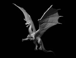 Green Dragon Ancient Chromatic Mini - DND - Pathfinder - Dungeons & Dragons - RP - Picture 1 of 4