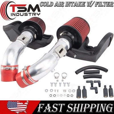 Entrada de aire frío con filtro para Nissan370Z 2009-20 2008-2013 Infiniti G37 3,7 L V6 Foto 1 de 4