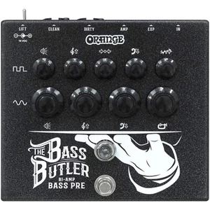 Orange Amps Bi-Amp Bass Preamp Pedal, Bass Channel, Guitar Channel, Compression, - Picture 1 of 9