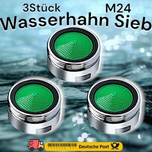 3Stk Perlator Strahlregler M24 Wasserhahn Sieb Mischdüse Wasserhahn-Belüfter - Bild 1 von 2