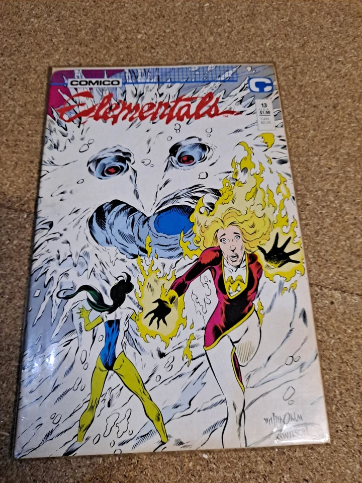 Elementals Issue 13 Comico comic book - Image 1 of 1