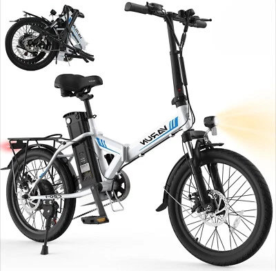 Bicicleta Eléctrica Plegable VARUN 20" Pico 750W 48V 20MPH City Commuter eBike Foto 1 de 4