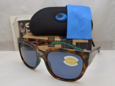 Costa Del Mar WATERWOMAN (WTW 250 OGP) Tortuga Palma Brillante con Lente Gris Foto 1 de 4