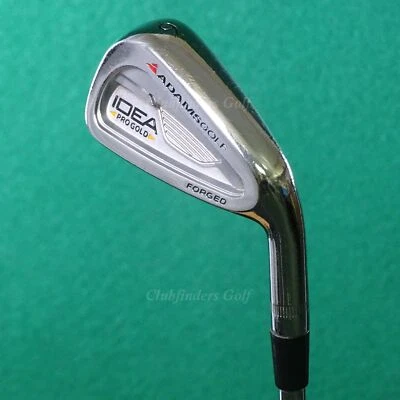 Adams Golf Idea Pro Gold Forged Single 6 Iron Dynamic Gold Steel Stiff - Image 1 of 2
