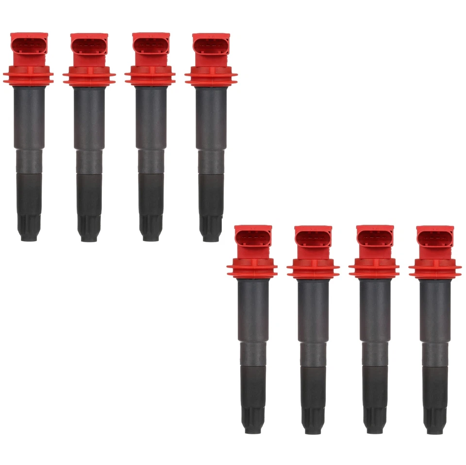 Set of 8 Delphi Direct Ignition Coils for Porsche Cyenne Panamera NEW - Image 1 of 1