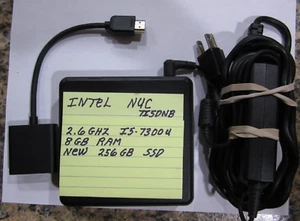 Intel NUC NUC7i5DNK i5-7300U 2.6GHz 8GB 256GB SSD Dual HDMI Win 10 Pro WiFi - Picture 1 of 8