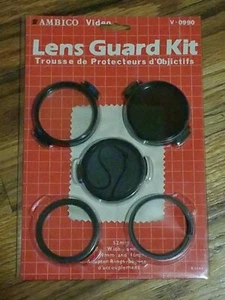 Vintage Ambico Video V-0990 Lens Guard Kit 52mm 49 & 46mm Adapterringe  - Bild 1 von 4