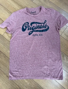 Mens Jack And Jones Pink T Shirt Size Medium Excellent Condition  - Picture 1 of 3