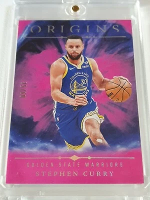 2024 Panini Origins Stephen Curry #54 PINK /60 Edition - Ready to Grade - Image 1 of 3