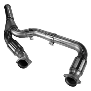 Tubo en Y de acero inoxidable Kooks 28603200 de 3 pulgadas para 14-18 GM 1500 Series 5,3 L - Imagen 1 de 10