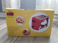 New listing
Small Disney Mickey Mouse 2 Slice Toaster New that leaves Mickey outline on food