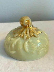 REPLACEMENT SUGAR BOWL LID for Antique Northwood Custard Glass Louis XV Sugar - Picture 1 of 5