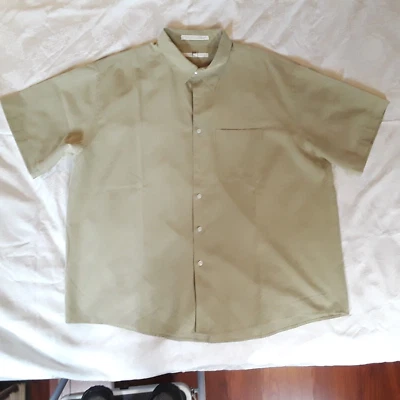 Perry Ellis Mens Short Sleeve Shirt XXL READ - Image 1 of 4