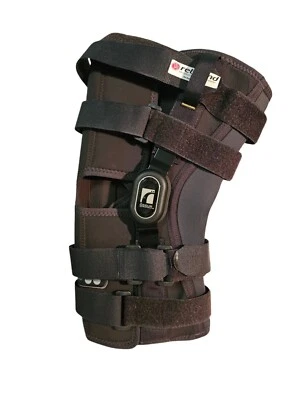 Rodillera con bisagras Ossur Form Fit talla XXL negra esguinces LCA derecho o izquierdo Foto 1 de 4