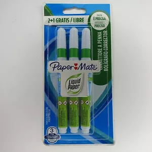 Paper Mate Correction Fluid Pen (7ml) - 3 - Brand New Tippex Style Pens - Picture 1 of 7