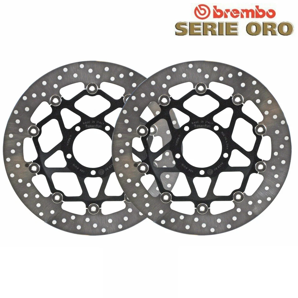 Pair Brake Discs Brembo Front Gold Ducati 899 Panigale 2014-2015 - Image 1 of 1