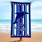 Soft And Long Lasting Dolphins Beach Towel Suitable For Swimming And Yoga