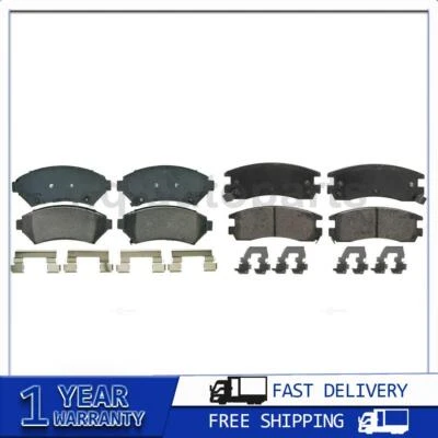 Pastillas de freno delanteras traseras para Pontiac Bonneville 2005 2004 2003 2002 2001 2000 Foto 1 de 4