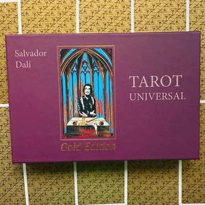 Tarot Universal Cartas Salvador Dalí Edición Oro - Baraja de Cartas del Tarot - Imagen 1 de 6