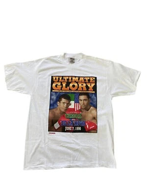 1996 Ultimate Glory Chavez De La Hoya Boxing Tee XL - Image 1 of 4