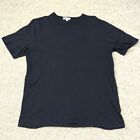 Huckberry Forty Five T Shirt Mens M Black Short Sleeve Supima Cotton Made in USA