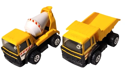 Camión de volteo Buddy L Collector's Mack 1989 vintage y mezclador de cemento - 3,5" Foto 1 de 4