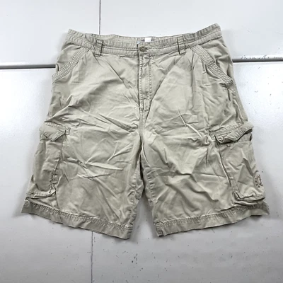 Pantalones Cortos Carga QuickSilver Para Hombre 38 Edición Beige Senderismo Exterior Lavado Ligero Foto 1 de 4