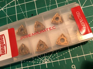 10pc Tungaloy Carbide Inserts WNMG060408-ASW, T9125 WNMG332 ASW New (65) - Picture 1 of 4