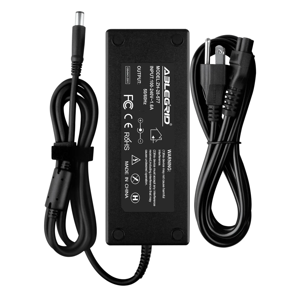 Cargador adaptador de CA de 150 W para PC de escritorio HP ENVY RECLINE 27 TouchSmart AiO con cable Foto 1 de 4