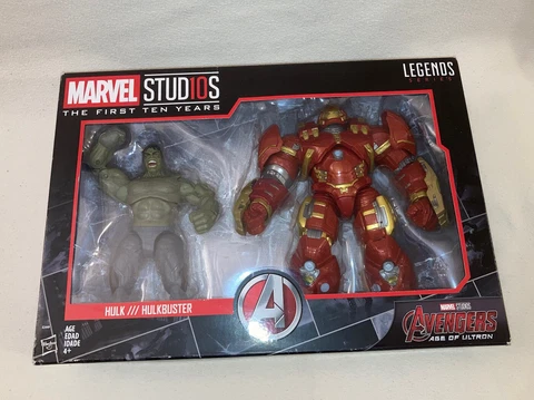 MARVEL LEGENDS-HULKBUSTER IRON MAN & HULK-HASBRO-MCU-FIRST 10 YEARS-AGE ULTRON Cover