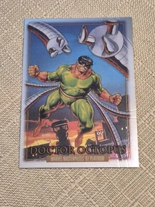 Marvel Masterpieces '92 Platinum Doctor Octopus Base #25 - Picture 1 of 3