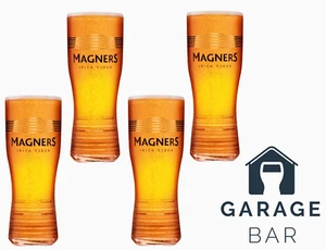 4er Set Magner Apfelwein Gläser Pint 20oz Brandneu - Bild 1 von 2