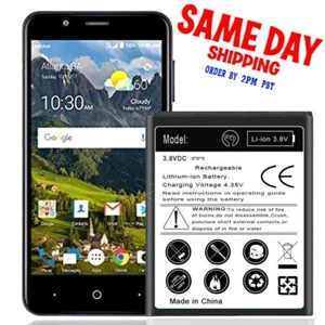 High Quality 2400mAh Extended Slim Li-ion Battery for ZTE ZFIVE G LTE Z557BL USA - Picture 1 of 1