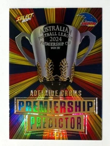 2024 Select AFL Adelaide Gold Premiership Predictor 86/315 - Imagen 1 de 3