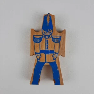 "Soldado apilador de repuesto de madera azul The Great American Marble Company 4,75" - Imagen 1 de 7