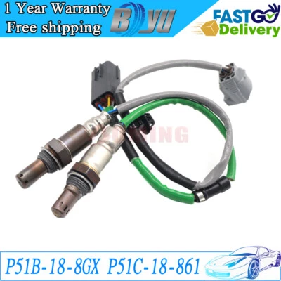 2PC P51B-18-8GX P51C-18-861 New Up&Downstream Oxygen Sensor For Mazda MX-5 Miata - Изображение 1 из 4